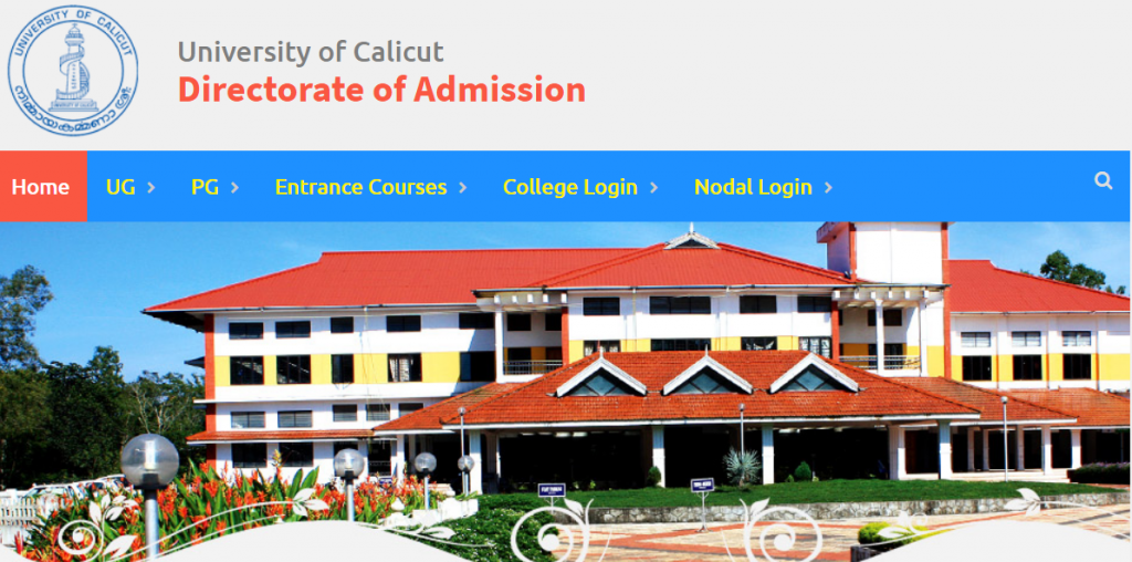 {www.cuonline.ac.in} Calicut University Admission 2024-25 UG PG Degree